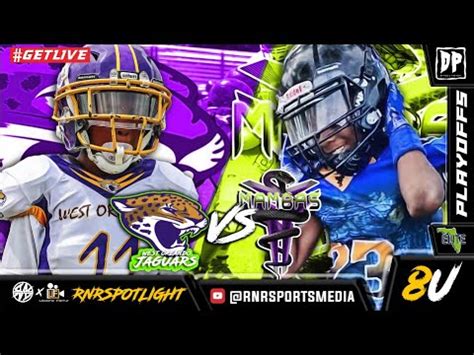 West Orlando Jags VS Polk County Mambas 8U 2nd Rd Playoffs YouTube