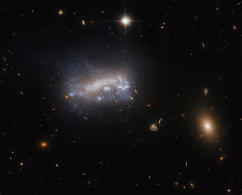 Hubble Views A Galaxy Under Pressure This NASA ESA Hubble Flickr