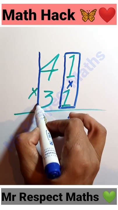 Fast Multiplication Trick Mathtricks Maths Youtube