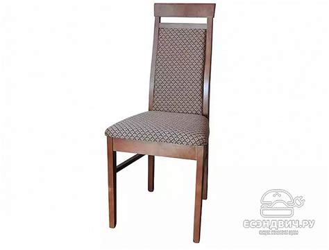 Стул P "Comfort"(Массив дерева)(Вишня/Жаккард Агата коричневый)/Vs/С5а ...