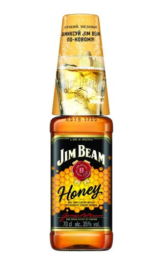Купить виски Jim Beam Honey 0.7 л – цена 2574 руб Джим Бим Хани 700 мл ...