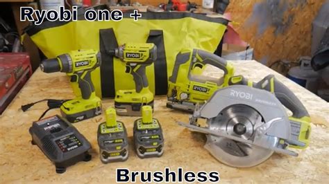 Ryobi One Brushless Combo Tool Kit Quick Review Youtube