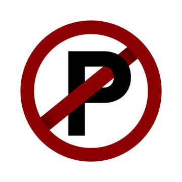 No Parking Sign PNG Transparent Images Free Download | Vector Files ...