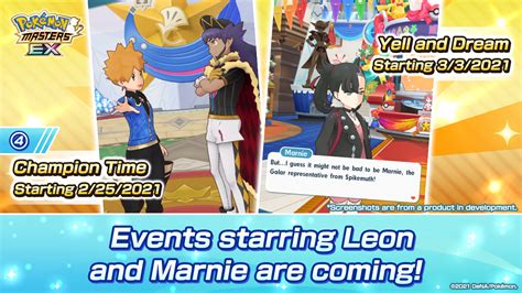 Pokémon Masters EX Sync Pairs Preview: Leon & Charizard, Marnie ...