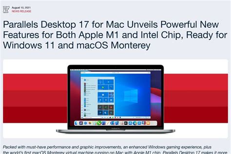 Parallels Desktop 17 for Mac登場macOS MontereyとWindows 11に対応 TECH