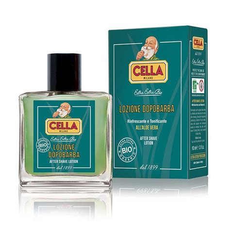 Cella Milano aftershave lotion organic with aloe vera 100ml | Barbieri ...