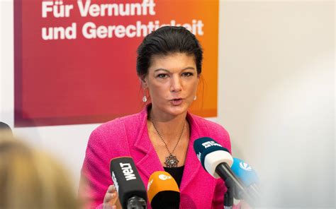 Bündnis Sahra Wagenknecht Bei Sieben Prozent