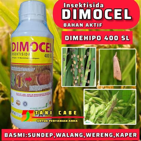 Jual Insektisida Dimocel Liter Dimehipo Seperti Spontan Wereng Sundep