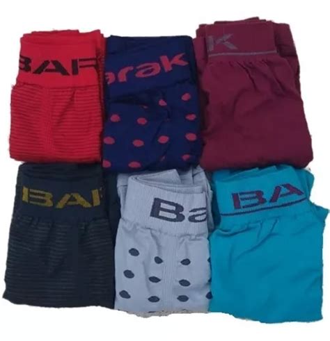 Pack Docena Calzonzillo Boxer Barak Surtidos Liso Rayado Lunares