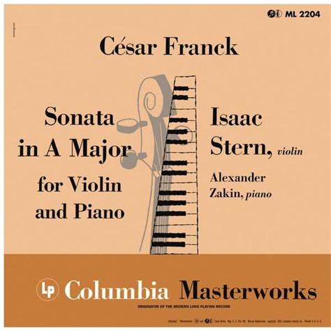 Stern Zakin Franck Sonata In A Major For Violin And Piano 24 192