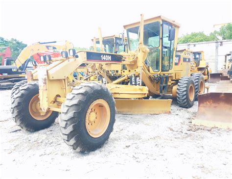 Original Used Caterpillar Motor Grader 140h 1 Year Warranty On Sale Cat 140g 140k Also