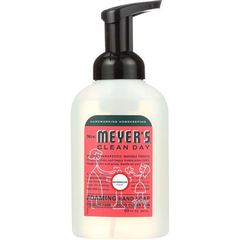 Mrs Meyers Clean Day Foaming Hand Soap Watermelon Scent Oz Pack