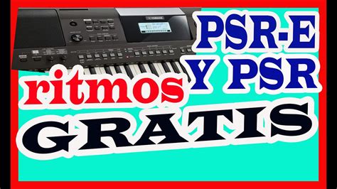 Ritmos Gratis Para Yamaha Psr E Y Psr Descarga Facil Chords Chordify