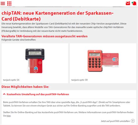 Sparkassen Und Volksbanken Ende Des Alten Chiptan Verfahrens Teil