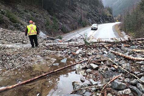 Numerous highway closures and rockslides across BC Interior - BC News ...