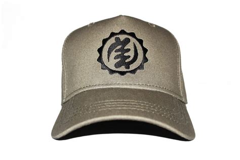 Black On Khaki Olive Baseball Cap SOG Supremacy Of God