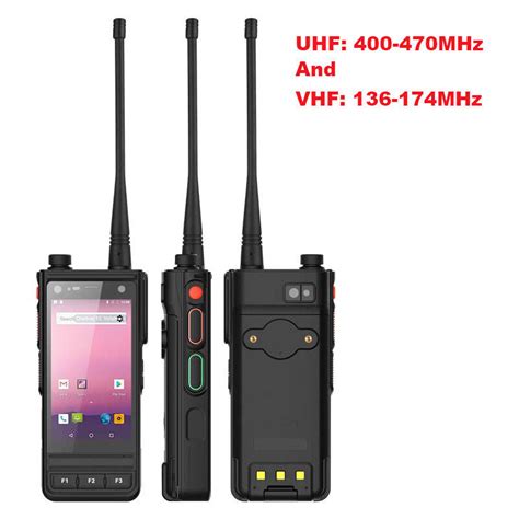 4G LTE DMR UHF VHF Android Rugged Phone Walkie Talkie Outdoor Mobile