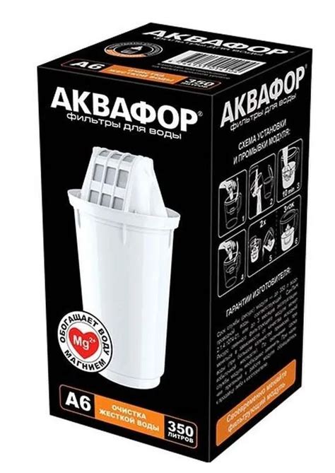 Фильтр для воды АКВАФОР модуль А6 | отзывы