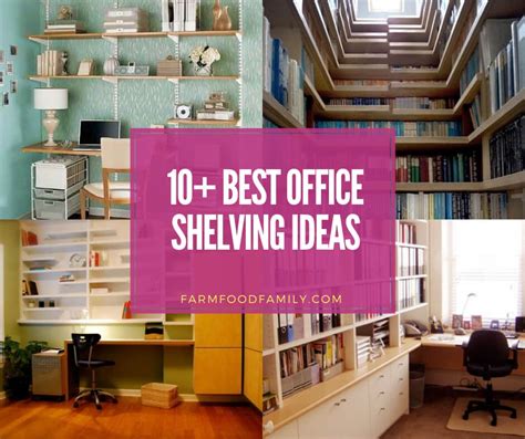 10+ Best Office Shelving Ideas & Designs For 2025