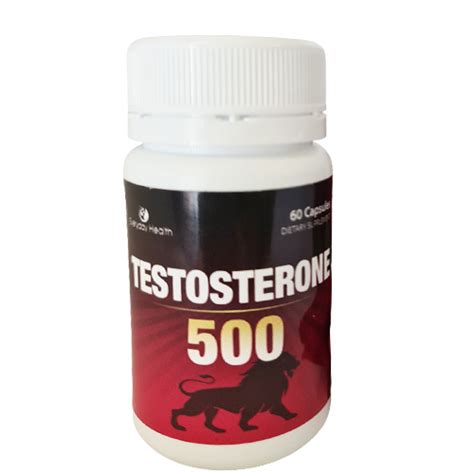 Testosterone 500 - Hormone Balance - 60 Capsules - NZ made