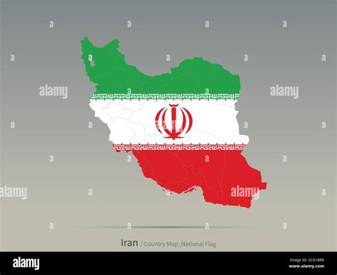 Map Of Iran Stock Vektorgrafiken Kaufen Alamy