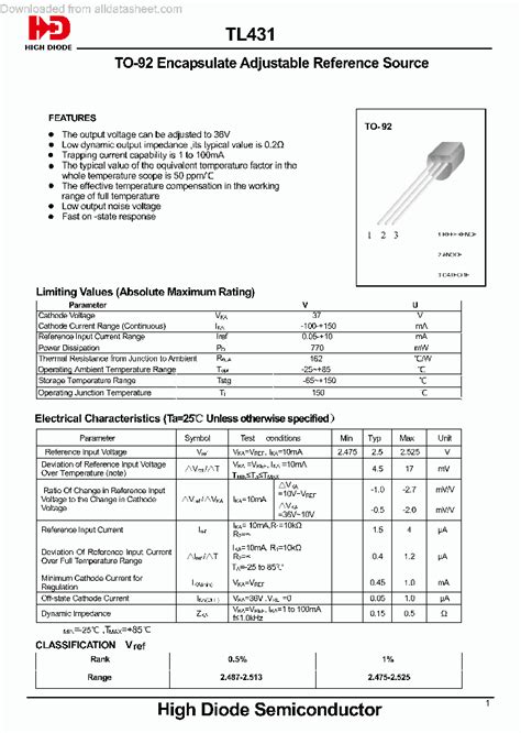 TL431-TO-92_9000142.PDF Datasheet Download --- IC-ON-LINE