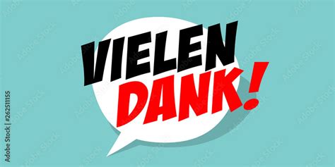 Vielen Dank Stock Vector Adobe Stock