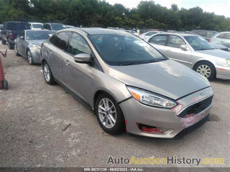 1FADP3F20GL387302 FORD FOCUS SE - View history and price at ...