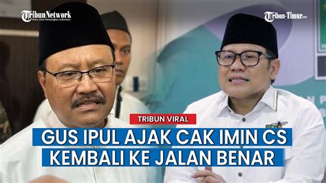 Makin Tertinggal Di Hasil Real Count Ri Gus Ipul Ajak Cak Imin Cs