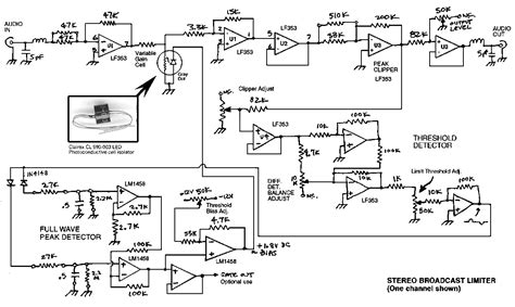 Audio Limiter Circuit Diagram