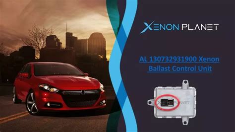 Ppt Al Xenon Ballast Control Unit Powerpoint