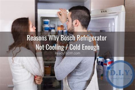 Bosch Refrigerator Not Cooling Ready To Diy