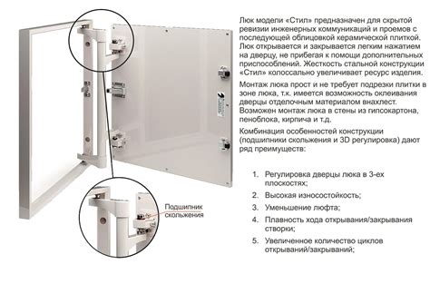 Люки под плитку «Стил». Все размеры с доставкой от Хаммер-люки