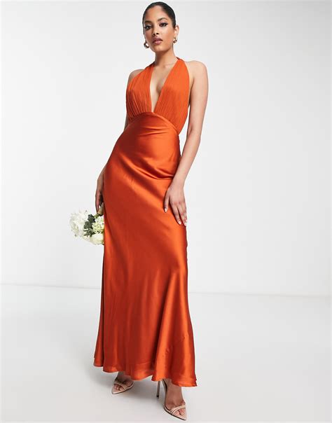 15 Rust Bridesmaid Dresses For Every Style Of Wedding Hitched Co Uk