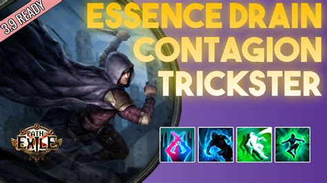 Low Life Essence Drain Contagion Build Trickster Shadow