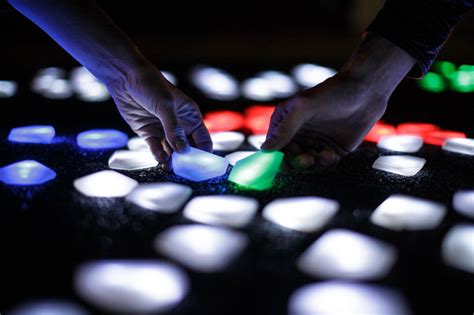 Interactive Led Crystals Of Light By Daan Roosegaarde At Ddw