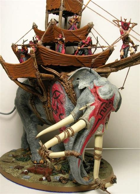 mumak War Elephant, Elephant Tattoo, Miniature Games, Miniature Model, Warhammer Models ...