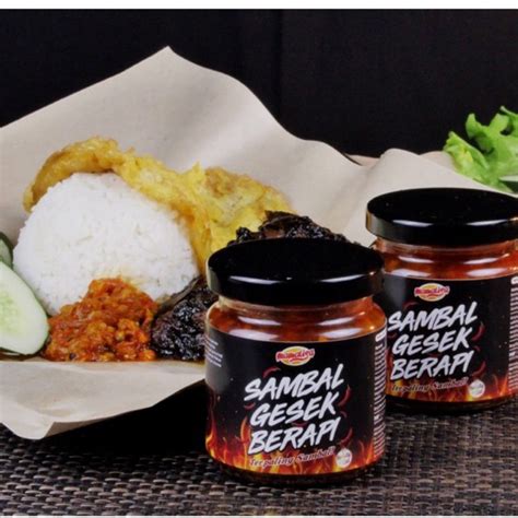 Ready Stock Sambal Nyet Hq Sambal Gesek Berapi By Mamaliza Shopee