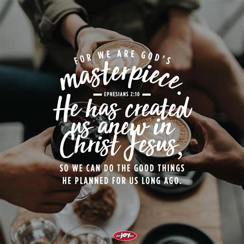 We Are Gods Masterpiece Ephesians