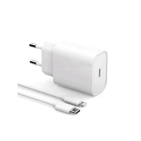 Chargeur Iphone Scoot Usb Type C W Blanc Au Meilleur Prix Electro