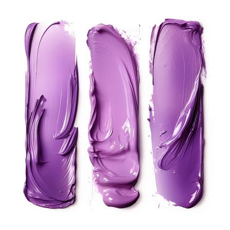 Premium Photo Purple Cosmetics Lipstick Smear Cream Makeup Texture