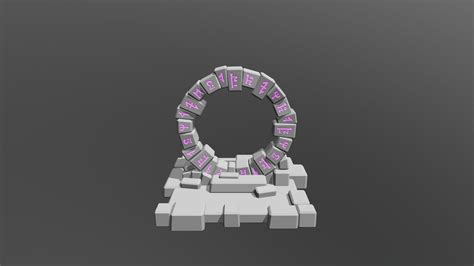 Low Poly Portal D Model By Barno B F Sketchfab