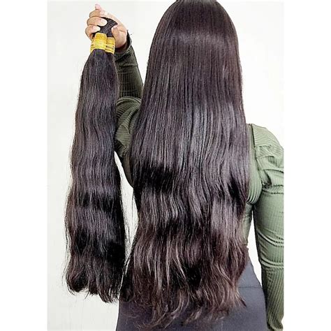 Cabelo Humano Ondulado Para Seu Mega Hair 100 Gramas Castanho