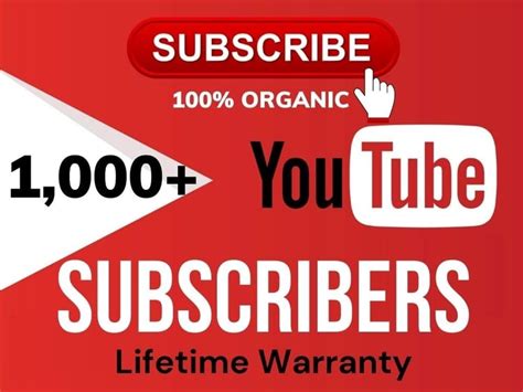 1000 Real And Active Youtube Subscribers For Your Channel Upwork