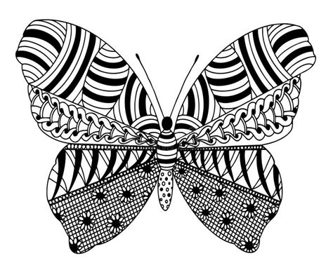 Zentangle Butterfly