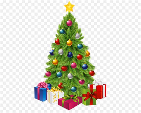 Christmas tree Christmas Day Clip art - Transparent Deco Christmas Tree ...