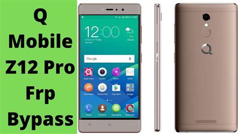 Q Mobile Z Pro Frp Bypass Youtube