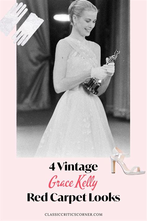 Gorgeous Vintage Style Outfits Grace Kelly Oscar Dress Style Stuns