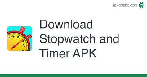 Stopwatch and Timer APK (Android App) - Free Download