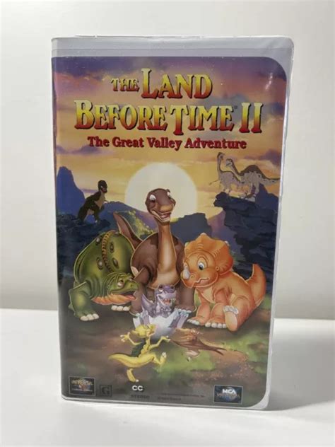 The Land Before Time Ii Great Valley Adventure Vhs Clamshell Mca Home